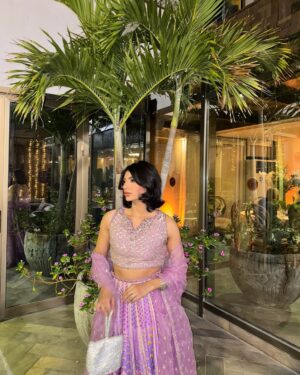 Mariam Ansari Instagram - Purple Princess 💜

Wearing @farahtalibaziz