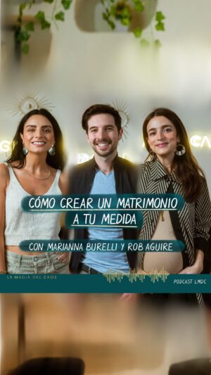 Marianna Burelli Instagram - Hay una pareja a la que admiro muchísimo por cómo han logrado construir una relación sostenible a lo largo del tiempo y mantenerse unid@s mientras cada un@ crece por separado y continúa evolucionando, así que los invite para el capítulo “Cómo crear un matrimonio a tu medida” donde @mariannaburelli, @robaguire y yo hablamos de: 

- Cómo afrontar cuando la persona de la que te enamoraste cambia radicalmente
- Cómo rescataron su relación de pareja después de convertirse en papás
- Cómo aprendieron a pelearse SIN buscar herirse
- Cómo pasaron de “ser biológicamente incapaces de tener más hij@s” (de acuerdo a varios doctores) a embarazarse de gemelos a los 40 (sin tratamiento de fertilidad de por medio)
- El costo real de construir un matrimonio sano y funcional 
- La culpa y las creencias más tóxicas alrededor de la maternidad y paternidad
- Porqué sí es necesario trabajar en ti mism@ ANTES de buscar pareja.

⚡¡Cuéntame por acá qué opinas tú de este capítulo! Me encanta leer tus comentarios.

*¡Escucha este capítulo completo del podcast en Youtube y TODAS las plataformas de audio (incluyendo Spotify, Apple Podcasts y Amazon Music)