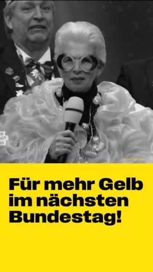 Marie-Agnes Strack-Zimmermann Instagram - Bei uns darf jeder sein, wie er mag – nicht nur im Karneval. 💛 Für echte #Freiheit auch im nächsten Bundestag: #jetztFDP