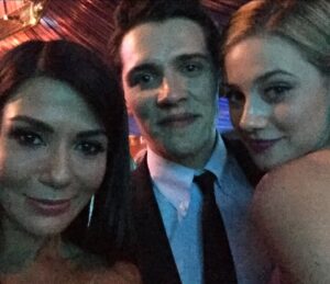 Marisol Nichols Instagram - “Your memories from this day” Look what popped up in my photos 

Season 1 Riverdale, some of these are from us at the Golden Globes after party before we knew if Riverdale was going to be a hit or not. 
Some are just behind the scenes 
We were all just babies having a fun time creating something that turned out to be really special 

Miss these peeps

#fbf
