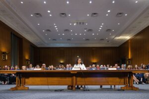 Marla Maples Instagram - So proud of @TulsiGabbard for embodying the strength, grace, and wisdom to serve as our Director of National Intelligence. Her 22 years of dedication—both in office and in uniform—speak volumes about her unwavering commitment to this country.

The moment before Tulsi’s hearing began, I felt a powerful desire to come together in prayer. It was one of my favorite moments, sharing that space with @danicapatrick, @sagesteele, and @setemagali—bright souls supporting Tulsi on this important journey. All of us so very honored to stand with her.  Be sure and look at the grace & kindness Tulsi holds as you go through the 5 slides