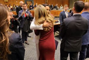 Marla Maples Instagram - So proud of @TulsiGabbard for embodying the strength, grace, and wisdom to serve as our Director of National Intelligence. Her 22 years of dedication—both in office and in uniform—speak volumes about her unwavering commitment to this country.

The moment before Tulsi’s hearing began, I felt a powerful desire to come together in prayer. It was one of my favorite moments, sharing that space with @danicapatrick, @sagesteele, and @setemagali—bright souls supporting Tulsi on this important journey. All of us so very honored to stand with her.  Be sure and look at the grace & kindness Tulsi holds as you go through the 5 slides