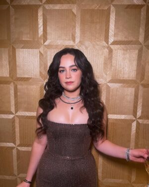 Mary Mouser Instagram - cheers to 6 magical seasons with my cobra kai family - hope you guys are loving the final episodes, i know we loved every minute of making them for you all 🖤

make up: @courthart1 
hair: @michaelduenas 
styling: @lucywarrenstyle