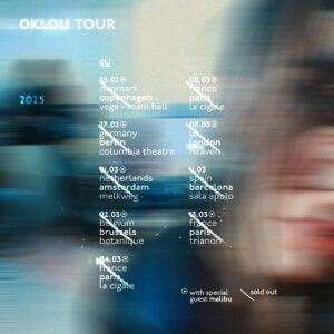 Marylou Mayniel Instagram - TOUR UPDATE 🧌

update n.1 : due to my current gestational state, and after deep consideration , my team and I have decided to postpone the north american tour that was meant to happen in a couple of weeks. Im so sorry for the frustration and late announcement and I hope you ll understand 🫂 I cant wait to see you next october though - your tickets remain valid ofc and we have upgraded some venues too 🩵 🇺🇸🇨🇦

update n.2 : happier one as we ve added european shows to the schedule including more cities en france les amis enfin ,   cf slide 2 - ill visit my irish friends for the first time!! so happy. 
Pre sale starts on wednesday and you can sign up for that - general sale happens on friday . link in bio

no update n3 : EU shows are still happening and will start in 15 days 🫂 ( sold out )

xx love

artwork @kim_coussee