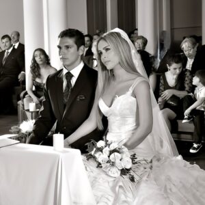 Maura Rivera Instagram - “La historia más bonita que el destino escribió en mi vida.  Felices 14 años de matrimonio mi amor .Te amo hoy y siempre @markgonzalez11 ❤️ 07-01-2011 🤍💍