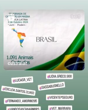 Maurren Maggi Instagram - Fala pessoal !!!
Vamos ajudar o trabalho voluntário desse amigo @vet_marrara 
Sigam a página do @peregrinosvet e saibam mais sobre 
esse trabalho incrível deles!! 

@peregrinosvet
 @focinhosdetrancoso
 @gatinhozen 
@felipebecari use

Já foram castrados por nós mais de 25 mil animais na bahia em 2 anos
E mais de 40 mil atendimentos entre castração e consultas

 Bora ajudar !!!!