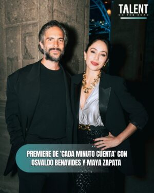 Maya Zapata Instagram - Alfombra roja de la premiere de 'Cada Minuto Cuenta' con Osvaldo Benavides (@osvaldobenavides) y Maya Zapata (@lamzapata), los protagonistas de esta carta de amor dedicada a los mexicanos llevada a la pantalla. 🇲🇽👏

¡Todos los capítulos de la serie ya se encuentran disponibles, solo por #PrimeVideo! 📺

#OsvaldoBenavides
#MayaZapata
#CadaMinutoCuenta
@primevideomx 
#TalentoTOR