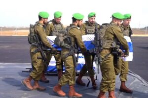 Mayim Bialik Instagram - The way these souls’ bodies were displayed on a stage in Gaza by Hamas is an image I regret seeing and hope to never recall again. I will hold this memory instead: four bodies draped in the flag of Israel and saluted as they are returned home for a proper burial. May their souls rise up to heaven and may they be at peace. And may God bless their families and our entire nation with comfort and peace.