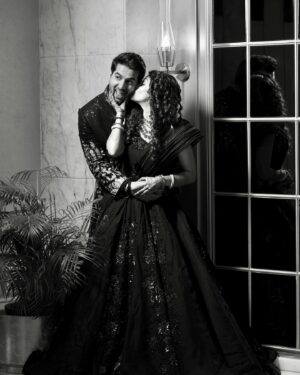 Megha Chakraborty Instagram - “A night of toasts, twirls, and timeless memories! 🍸✨

From soulful conversations to crazy dance moves, our cocktail night was nothing short of magical. Grateful for the love, the laughter, and the people who made it unforgettable! ❤️🥂

Captured by : @focusweddingphotographers 
Sahil’s outfit : @kalpraag @ayushiguptajain 
Megha’s outfit : @neerusindia 
Megha’s jewellery: @omsons_bridal_store 
MUA: @nehaadhvikmahajan 
Hair: @makeupbyamnahaq 

#ShakenNotStirred #SahilMeghaDiaries #OneForTheBooks #Mehil