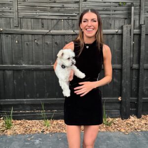 Melanie Bracewell Instagram - Charles is less interested in my New Year’s Eve backyard photoshoots.