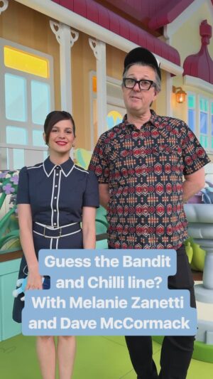 Melanie Zanetti Instagram - @melaniezanetti or @davidmccormackofficial who know’s the Bandit or Chilli quotes best?