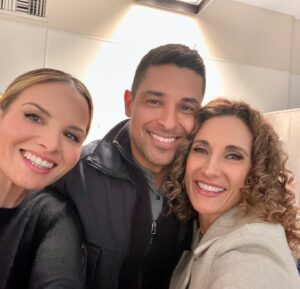 Melina Kanakaredes Instagram - Some behind the scene shots from NCIS TONIGHT! Hope you have as much fun watching as we had shooting!!