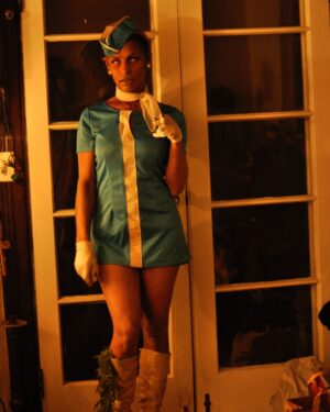 Melody Thornton Instagram - Some of my favorite Halloween 🎃 costumes. 

1. Tina in MadMax 
2. Chola Coke-a-cola 
3. My Whitney
4. Franklin as a Pope
5. Pan Am Stewardess 
6. Tragic Classic Hollywood Actress
7. Dia De Los Muertos