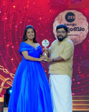 Mersheena Neenu Instagram - Most popular actress @zeekeralam ❤️