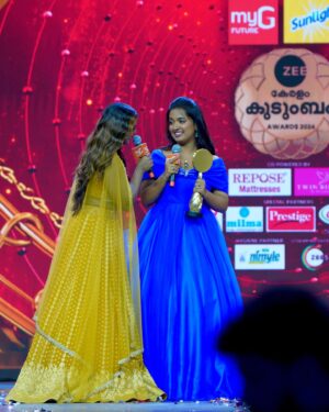 Mersheena Neenu Instagram - Most popular actress @zeekeralam ❤️