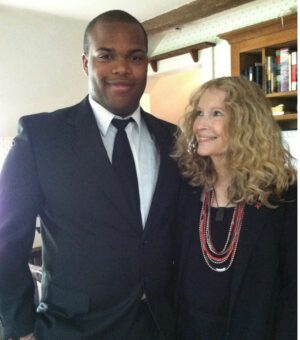 Mia Farrow Instagram - Happy Birthday to my beautiful baby boy- now a wonderful man leading an inspiring life.  Thank you Isaiah!! Im so proud to be your mom. I love you more than I can say ♥️