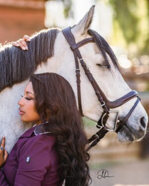 Mica Burton Instagram - There’s a thing that fucking sucks about being an equestrian. Sometimes the horse that you love with your whole goddamn heart isn’t the right horse for you anymore for any number of reasons, and you have to sell them to a new wonderful home. Aragorn and I have never been the perfect fit: he’s pretty small, he and I both have crazy anxiety which is an endless circle of spooking and panic, and sometimes it’s just a fact that the rider and horse are just a complicated match. That was only in the saddle though. Every other second of every day, he was my perfect angel boy. I love him with my whole heart and soul and he will always be my heart horse. Thanks to @cellardoorequestrian who I trust with my life, she has found him a perfect and loving new home, so I am not worried. I will miss him. Always.

No photos of us riding— that wasn’t the most important thing to me with him. Only pictures of us and our partnership because goddamn we were partners. He’s saved my ass in the saddle more times than he or I have spooked. 

I’ll miss sharing apples. I taught him how to give me kisses on the cheek, and he was a good listener. I know his new owner will love him. 

Please scroll all the way to the last two videos in this carousel— it’s him running in a huge field, happier than I’ve ever seen him, with the sunset so perfect in the background it looks like it was directed by Denis Villeneuve. 

All this to say. I love you Drambuie Z aka Aragorn. 

“I would rather share one lifetime with you than face all the ages of this world alone.” And my time with you was the best timeline. I’ll never be alone. 🖤