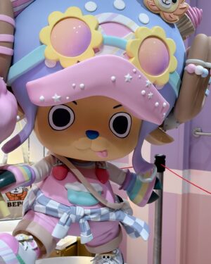 Mica Burton Instagram - This is a bit of a long post, but bear with me; I put a lot of love into it 🩷. If you’ve been following me for more than 5 minutes, you’ll know that I like One Piece. I don’t have the time (or character limit) to go into detail about how formative the series is for me and has touched my heart blah blah blah. So for my next “belated Japan posting” installment, ONE PIECE ADVENTURES!

I purposely planned my trip to be able to celebrate one of my favorite character’s— Trafalgar Law— birthday! I spent the day hanging out with other Law fans in Shibuya, language barrier be damned. I went to about 5 Mugiwara stores (and spent an amount of money on merch and figurines I’m ashamed to admit), went to the One Piece museum only 2 days after it opened where they displayed every page of the manga from chapter 1-1100, but best of all, I did the “One Piece pilgrimage”. 

The creator of the manga, Eiichiro Oda, was born in Kumamoto Japan. Around the prefecture there are large bronze statues placed in many different locations as a part of a project to help Kumamoto recover from an earthquake with a generous donation from Oda. So like many fans, I took a 7 hour bullet train trip to Kumamoto, bought my first straw hat, spent ~7 hours getting to as many statues as I could (only 5/10 but they’re some of my fave crew members), slept one night in a ryokan, then travelled home the next day. The only reason I could see so many is because of an INCREDIBLE taxi driver that asked via a translator if I planned to see the other statues, and offered to take me to as many as he could, cutting the meter when I got out to take pictures. He didn’t speak a word of English and I’m nowhere near conversational, so we chatted for hours via an app and I cried from how grateful I was when he dropped me at my hotel.

So, all this to say, my One Piece adventures were amazing. Not just because of the merch and themed things, but because this franchise literally transcended language barriers so strangers could all enjoy something we care about.

If you read all of this, I love you. Go watch One Piece. The content is worth the time.
