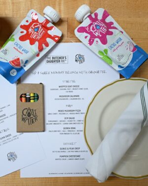 Michelle Hayden Instagram - Enjoyed a mamas pre Thanksgiving brunch with @caliwater celebrating healthy clean hydrating pouches for our kids. @caliwaterkids