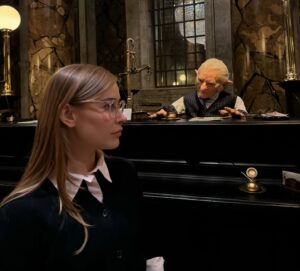 Milena Tscharntke Instagram - finally got my Hogwarts letter ✉️🪄🤓
