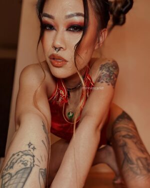 Minnie Scarlet Instagram - send an asian girl some money for good luck today 🧧