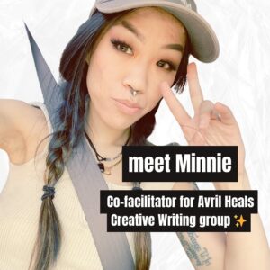 Minnie Scarlet Instagram - meet Minnie, who will be cofacilitating the Creative Art group this quarter ✨

there is still time to sign up for the upcoming groups, link in bio 💘