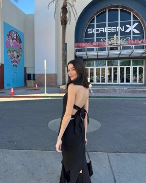 Mireia Oriol Instagram - un sueño poder presentar I’m Nevenka en el Palm Springs International Festival🖤 

thank you so much Hebe and all the festival team and the audience, it’s been really amazing 

@psfilmfest 
#PSIFF25