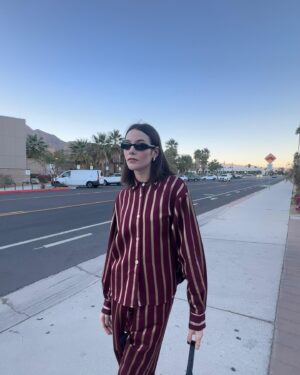 Mireia Oriol Instagram - un sueño poder presentar I’m Nevenka en el Palm Springs International Festival🖤 

thank you so much Hebe and all the festival team and the audience, it’s been really amazing 

@psfilmfest 
#PSIFF25