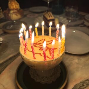 Molly Ringwald Instagram - I can't believe it's birthday time again! (Early celebration! My actual birthday is on the 18th) Thank you to my trusty girlfriends for making me celebrate it. So grateful for you ladies. ♥️#birthday #ladiesnight
