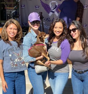 Monica Garcia Instagram - Great to be a part of this annual event put on by my dear friend @vanessa_host in honor of her father, raising awareness for Non-Smokers lung cancer. #breathe2believe