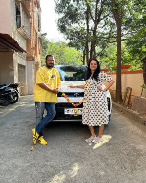 Monika Dabade Instagram - स्वप्नपूर्ती आणि तयारी 😇

.
.
#new #tata #nexon #instagood #instamood #instalike #instalove #instagram #picoftheday #monikadabade #chinmaykulkarni