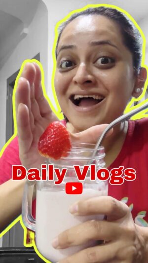 Monika Dabade Instagram - स्ट्रॉबेरी मिल्कशेक 261/1000
Subscribe:- Monikadabadevlogs 
.
.
#vlog #vlogger #instagood #instamood #instalike #instalove #instadaily #monikadabade