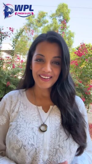 Mugdha Godse Instagram - The WPL Fresh & Fit Challenge Baroda City Finale is here, and it’s going to be bigger, bolder, and full of unstoppable energy! 💪🏆

Get ready to join me at the incredible finale and for an unforgettable day of fitness, passion, and #GirlPower