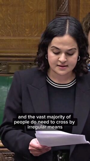 Nadia Whittome Instagram - Right-wing MPs keep claiming people are seeking asylum in the UK “illegally”, but what’s the truth?