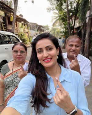 Namrata Gaikwad Instagram - Have you casted your vote.?