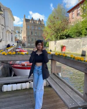 Nandini Sree Instagram - Stories from Bruges ⛵️

#summer2024 #belgium #summergetaway #europe #fyp #bruges #girlstrip