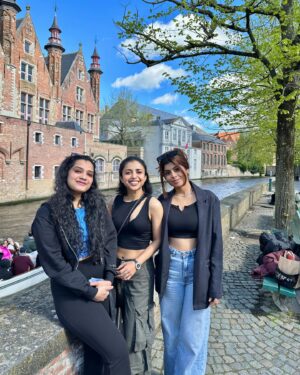 Nandini Sree Instagram - Stories from Bruges ⛵️

#summer2024 #belgium #summergetaway #europe #fyp #bruges #girlstrip