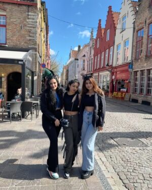 Nandini Sree Instagram - Stories from Bruges ⛵️

#summer2024 #belgium #summergetaway #europe #fyp #bruges #girlstrip