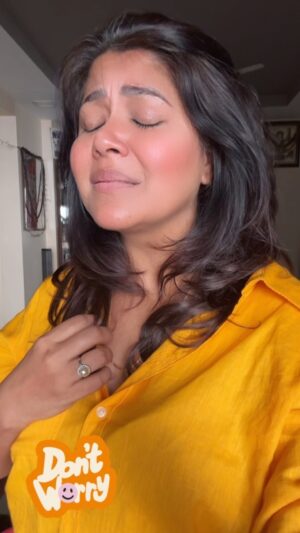 Narayani Shastri Instagram - Dont waste time crying 😢 just…
