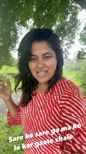 Narayani Shastri Instagram - Nothing is perfect! But we have so much to be grateful for. Just the beauty around us in nature and animals ❤️