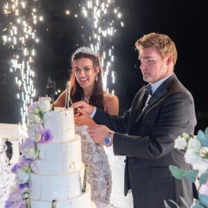 Natalie Burn Instagram - Walking into the future hand in hand with my beautiful wife after such an amazing fairytale wedding feels like stepping into a dream. ✨ From a chance encounter one magical night in Vegas to a whirlwind romance that brought us to the enchanting streets of Paris, our love story has unfolded like a movie. 

As I reflect on our wedding day, I’m reminded of the magic that filled the air—every smile, every laugh, every glance shared between us. 🌟 I am endlessly grateful to call this incredible woman my wife and I’m endlessly grateful to have her by my side. Together, we weave dreams into reality, and I can honestly say I’m the luckiest guy in the world.

Here’s to love, laughter, and the beautiful adventure ahead. To my amazing wife—thank you for being you. 💖 @natalie_burn *September 21st 2024*