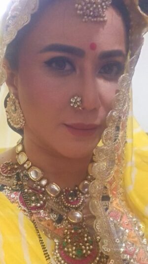 Nausheen Ali Sardar Instagram - My Look test for #chandrikasinghchauhan #devihukum #hazy