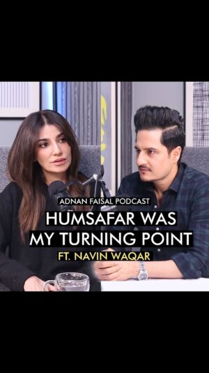 Naveen Waqar Instagram - From VJ to Humsafar - Navin Waqar | Adnan Faisal Podcast 
@adnanfaysal @navinwaqarofficial #AdnanFaisal #FHMPodcast