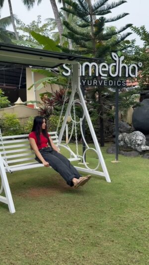 Neeha Riyaz Instagram - To contact @samedhaayurvedics 
Please call or WhatsApp 8714600996/8714600995.
✨My experience at @samedhaayurvedics was truly revitalizing. The care provided by the doctors and staff was exceptional, making my stay both relaxing and enjoyable. I look forward to returning for another rejuvenating visit in the future. ✨🤌 

#ayurvedic #ayurvedictreatment #explore #contentcreator #trending