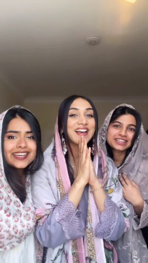 Neeha Riyaz Instagram - Eid Get Ready With us 🌙🌸…

Wearing: @almaree__ 

Earings and all accessories: @emin_thahar_official 

Hairbrush: @philips 
Primer @ foundation: @elfcosmetics 
Concealer: @tartecosmetics 
Blush: @rarebeauty 
Countor: @tartecosmetics 
Brow: @benefitcosmetics 
Mascara: @toofaced 
Lipstick: @maccosmeticsuk @smashboxcosmetics @toofaced 

Perfume: @victoriassecret 

#grwm #grwmmakeup #eid #eidmubarak #makeup #makeuptutorial #styling #eidoutfit #pakisthaniwear #beauty #beautycontentcreator #fashion