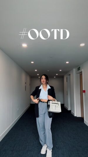 Neeha Riyaz Instagram - Grey black blue 🖤🩶🩵 colour theory..🤌✨ 

#outfit #contentcreator #explore #fyp #london #fashion #ootd #grwm #grwmmakeup #outfitstyle #fitspo #fitstagram #fashionstyle #reelsinstagram #fashionstyle #fits #minimalstyle #minimalism #ootdfashion