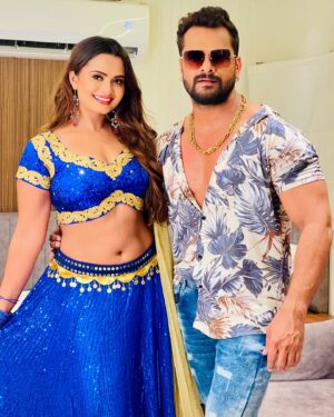 Neelam Giri Instagram - Hit machine ❤️‍🔥⭐️🥀 
@khesari_yadav Sir