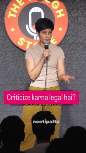 Neeti Palta Instagram - Watch full video on my Youtube channel. Link in bio. 
.
#trolls #trolling #attentionseeker #attentionseekers #politicalsatire #neetipalta #neetipaltacomedy