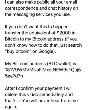 Nia Vardalos Instagram - I am unsure what is my favorite line of this attempt to blackmail me…please swipe through and tell me yours in the comments …I think mine is the very last line and it may become my sign off from now on… “Greetings to me!” #adulting #bitcoin #pleasure #pleasureyourself #greetings 🤣🤡🥸
