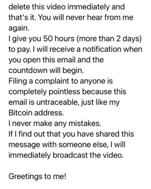 Nia Vardalos Instagram - I am unsure what is my favorite line of this attempt to blackmail me…please swipe through and tell me yours in the comments …I think mine is the very last line and it may become my sign off from now on… “Greetings to me!” #adulting #bitcoin #pleasure #pleasureyourself #greetings 🤣🤡🥸